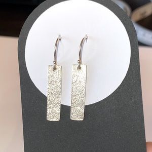Silpada rectangle drop earrings